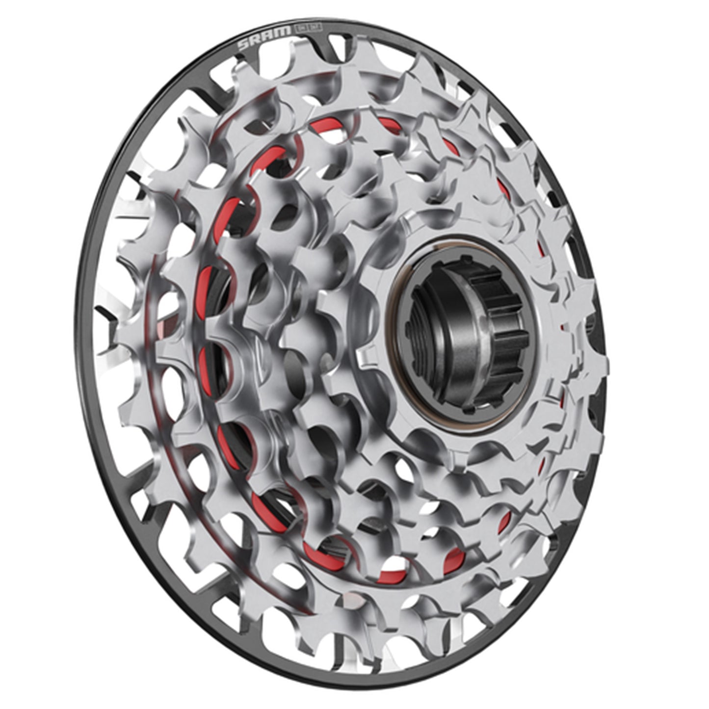 SRAM XX DH Transmission Cassette - 7 Speed - XD Driver - 46319 - Silver - Image 2