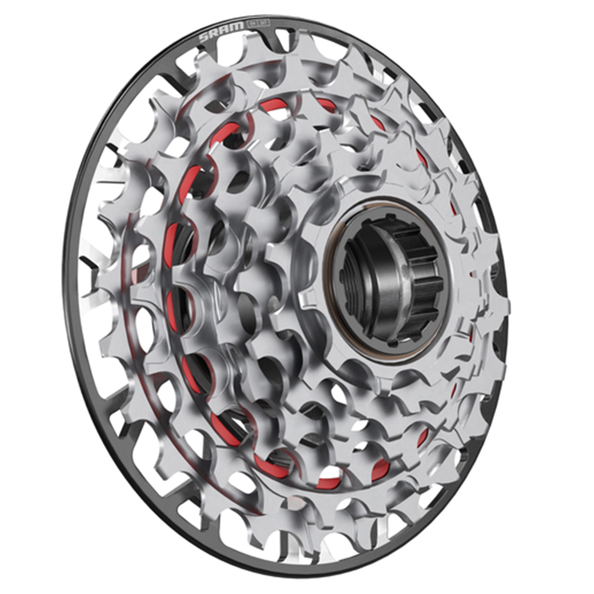 SRAM XX DH Transmission Cassette - 7 Speed - XD Driver - 46319 - Silver - Image 2