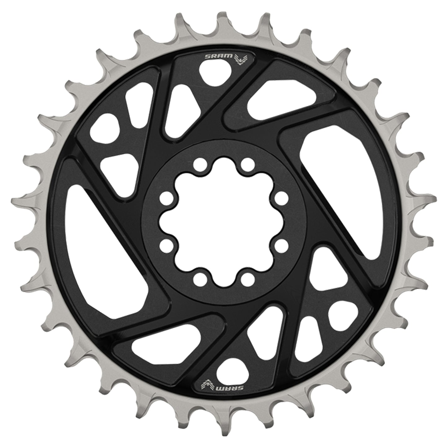 SRAM XX Eagle Transmission Chainring - Direct Mount - SRAM - 6mm Non Boost - Round - 34T - 12 Speed - Aluminum - Image 1