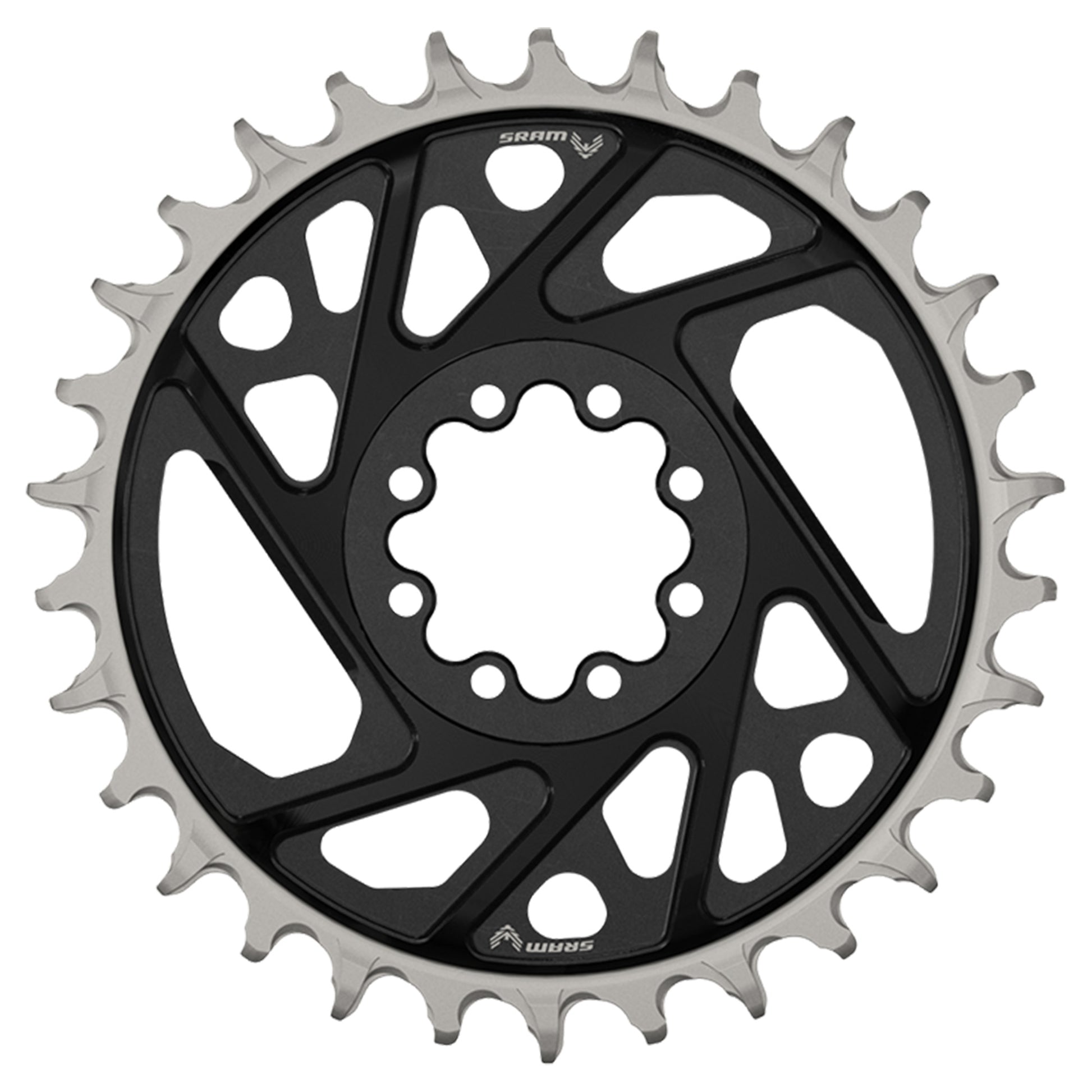 SRAM XX Eagle Transmission Chainring - Direct Mount - SRAM - 6mm Non Boost - Round - 34T - 12 Speed - Aluminum - Image 1