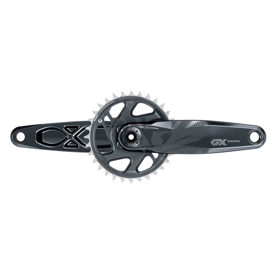 SRAM GX Eagle DUB Crankset - 68-73mm and BB86-92 - 28.99mm DUB - SRAM Direct Mount - 165mm - Lunar Grey - 32T - X-Sync 2 Direct Mount - 0mm Super Boost - Image 1