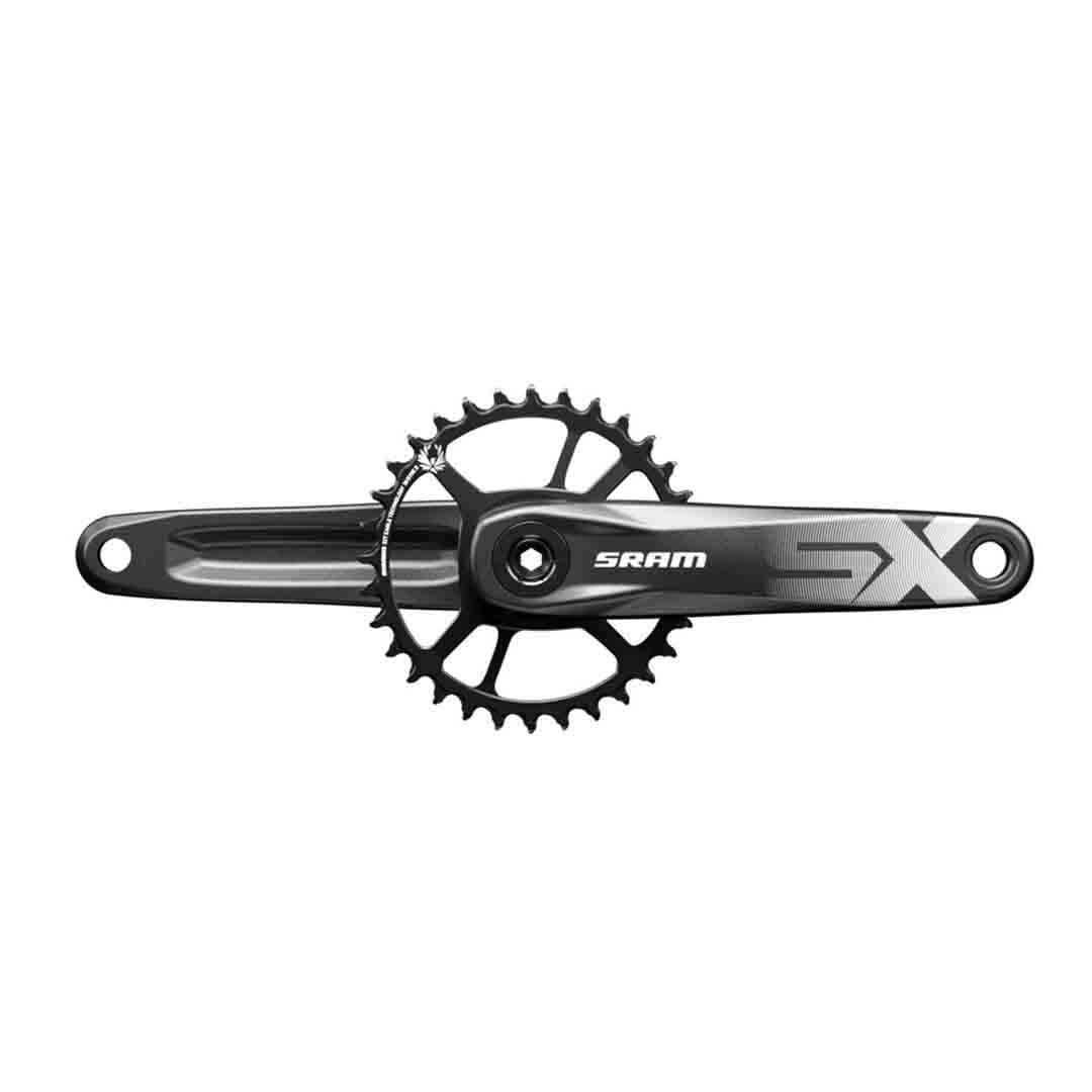 SRAM SX Eagle DUB Crankset - 68-73mm and BB86-92 - 28.99mm DUB - SRAM Direct Mount - 170mm - Black - 32T - X-Sync 2 Direct Mount Steel - 6mm Non Boost - Image 1