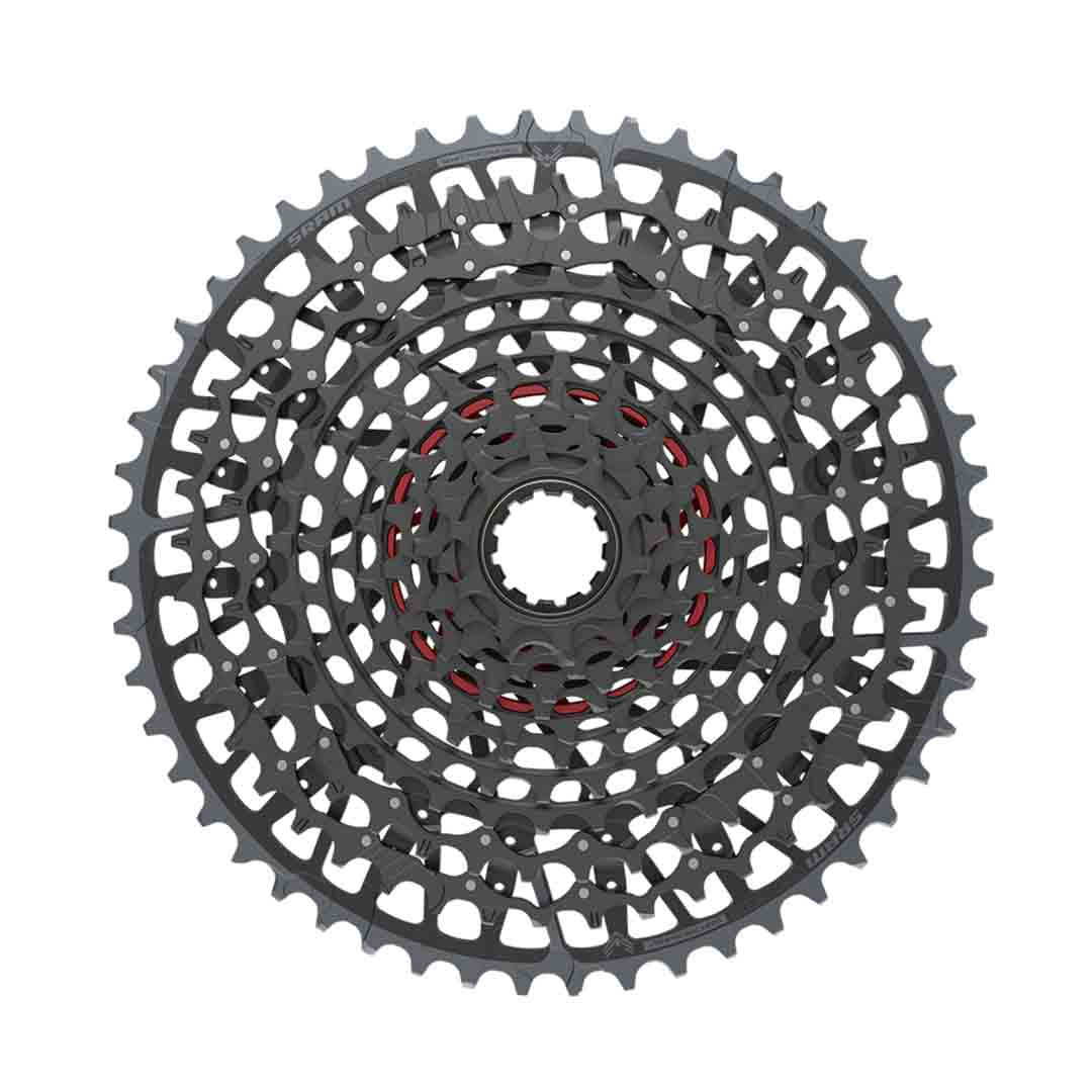 SRAM X01 T-Type Eagle XG-1295 12 Speed Cassette - 12 Speed - XD Driver - 10-52T - Black - Image 1