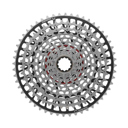 SRAM XX Eagle T-Type XS-1297 12 Speed Cassette - 12 Speed - XD Driver - 10-52T - Silver - Black - Image 1