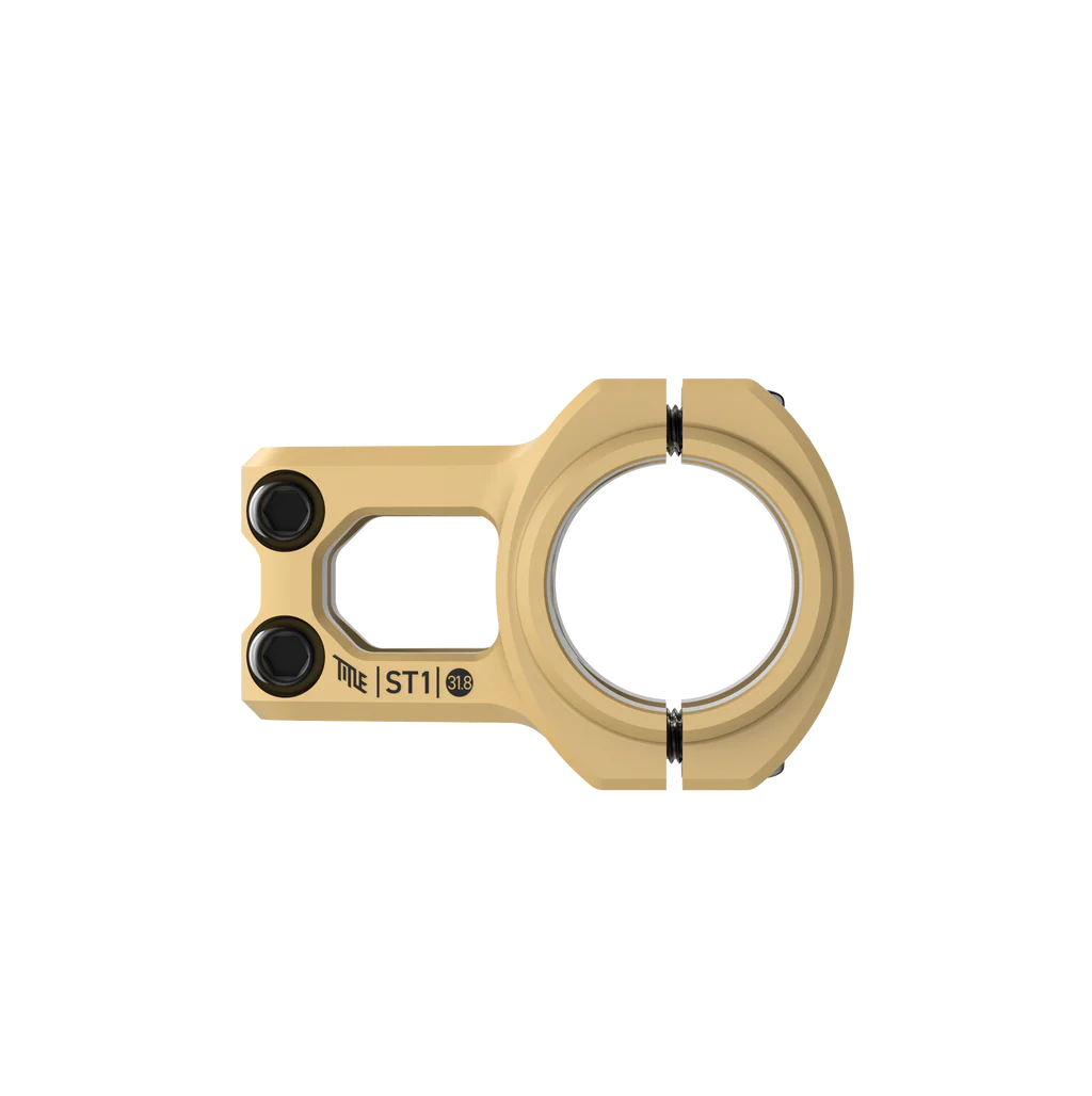 Title ST1 Stem - 1 1/8th Inch Steerer - 31.8mm - 31mm - 0 Degree - Sand
