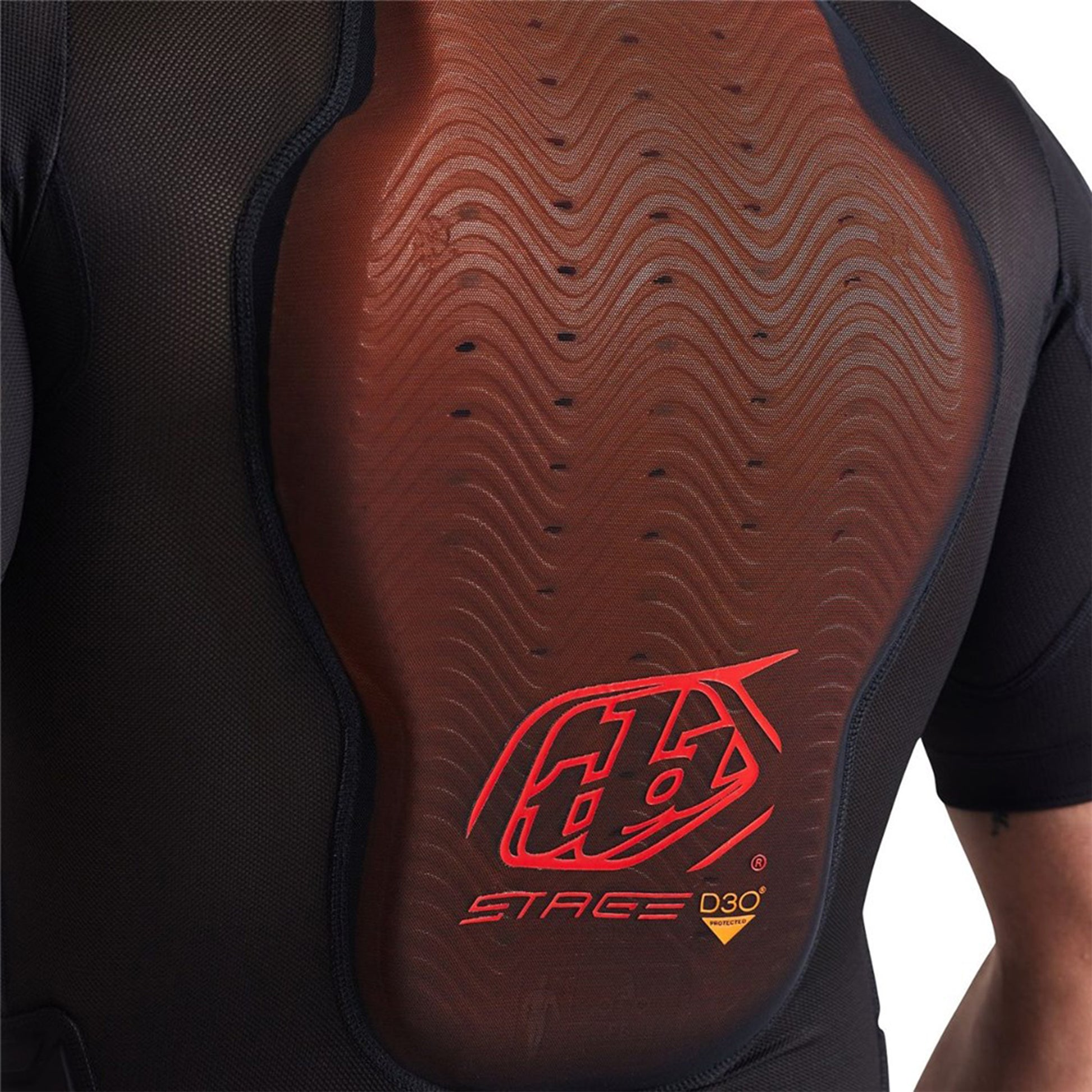 STAGE GHOST D30 SS BASELAYER; BLACK XL - Image 3