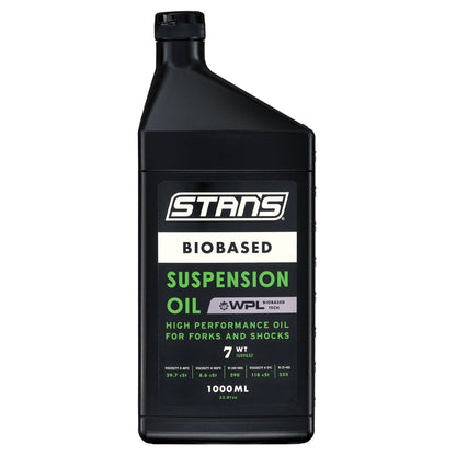 Stans No Tubes Biobased Suspension Oil 7WT - 1L - Image 1