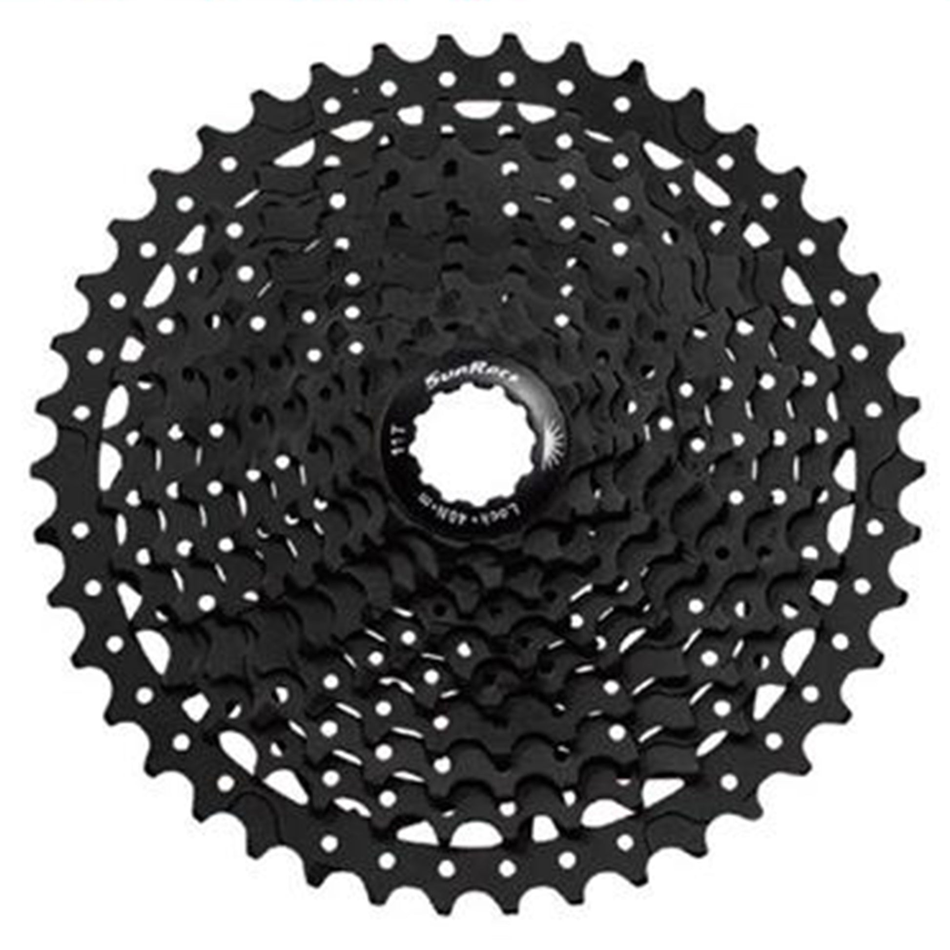 SunRace MS3 10 Speed Cassete - 10 Speed - Shimano HG Splined - 11-40T - Black - Image 1