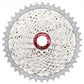 SunRace MX8 11 Speed Cassete - 11 Speed - Shimano HG Splined - 11-42T - Silver - Image 1