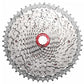 SunRace MZ901 12 Speed Cassete - 12 Speed - Shimano HG Splined - 11-51T - Silver/Red - Image 1