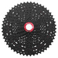 SunRace MZ903 12 Speed Cassette - 12 Speed - Shimano HG Splined - 11-51T - Black /Red - Image 1