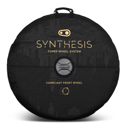 Crank Brothers Synthesis Double Wheel Bag - Black - Gold