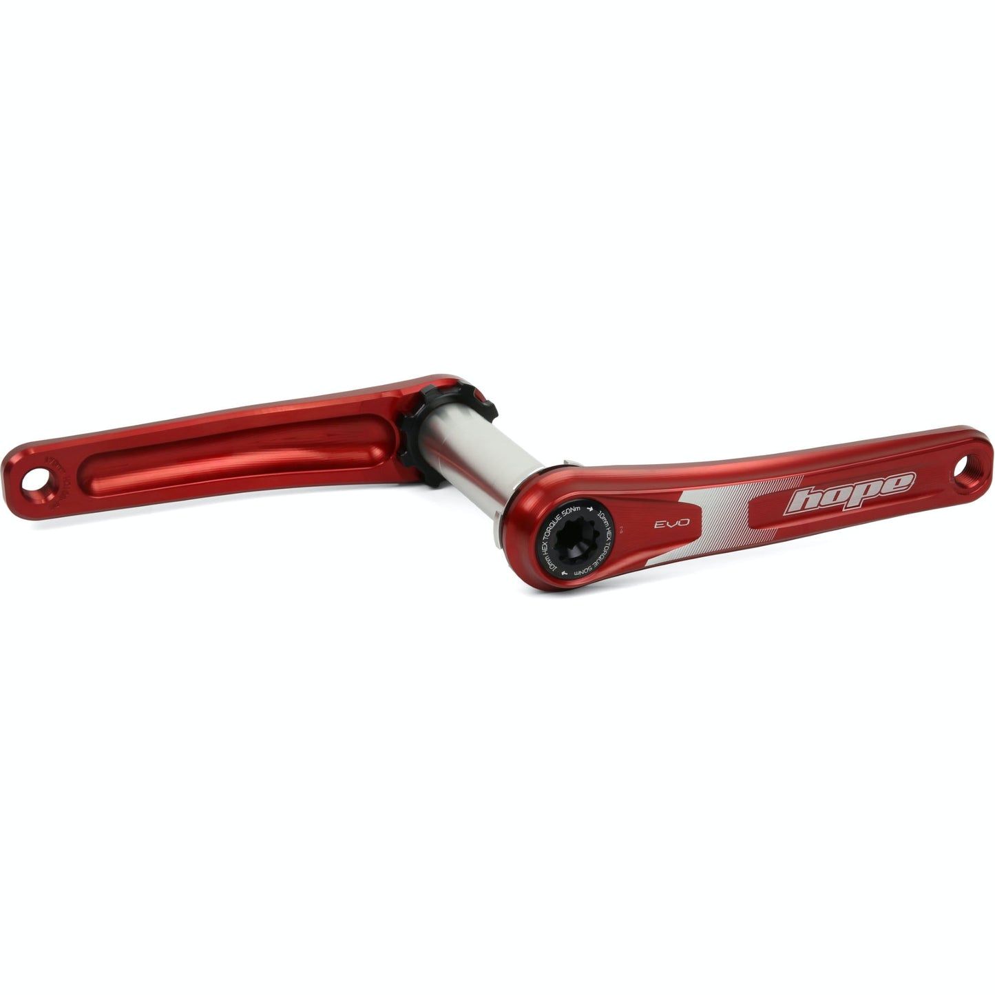 Hope EVO Crank Arms - 68-73mm and BB86-92 - 30mm - Hope Direct Mount - 170mm - Red