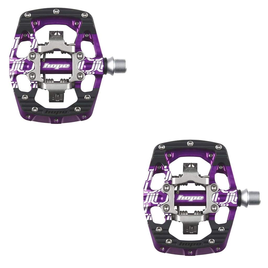 Hope Union Gravity Clip Pedals - Standard - Purple