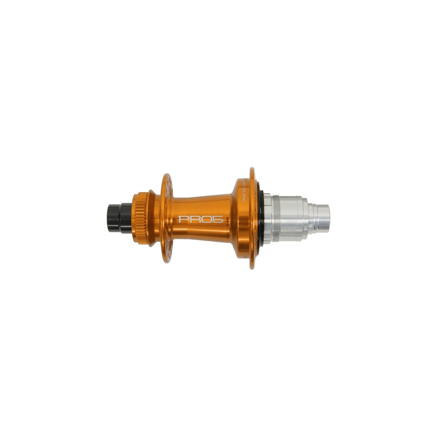 Hope Pro 5 Rear Centrelock 12x148mm Disc Hub - Rear - 12x148mm Boost - XD Driver - Centrelock - 28 Hole - J-Bend - Orange