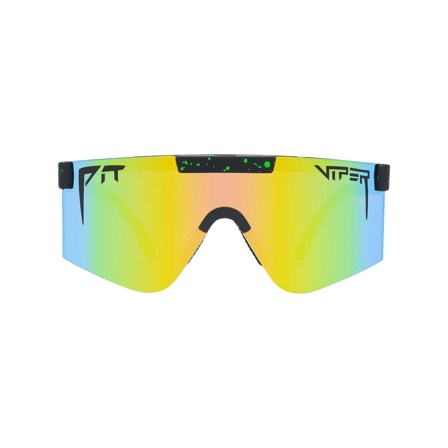 Pit Viper 2000s Sunglasses - The Monster Bull - Green - Mirror Non-Polarized Z87+ Safety Rated Lens
