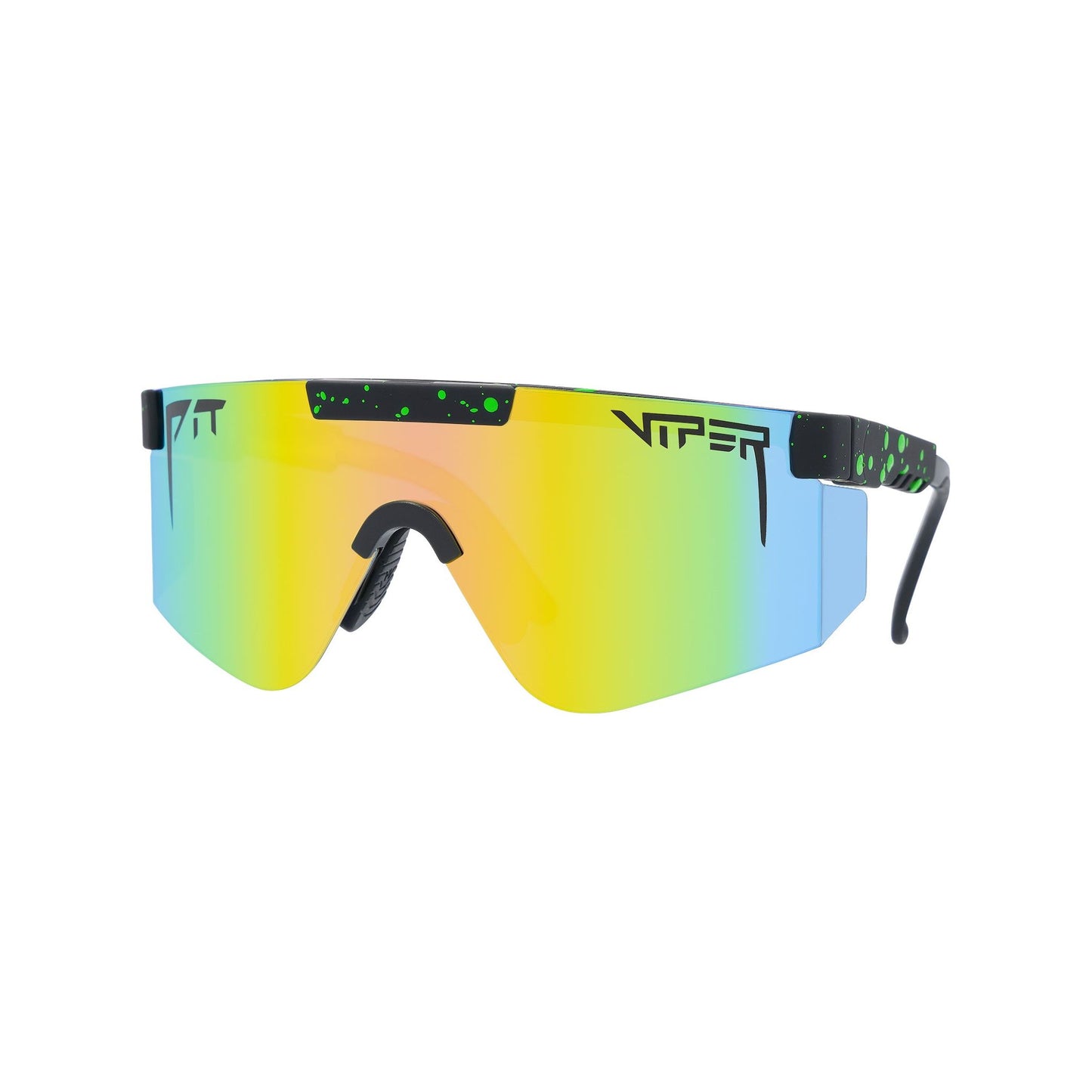 Pit Viper 2000s Sunglasses - The Monster Bull - Green - Mirror Non-Polarized Z87+ Safety Rated Lens