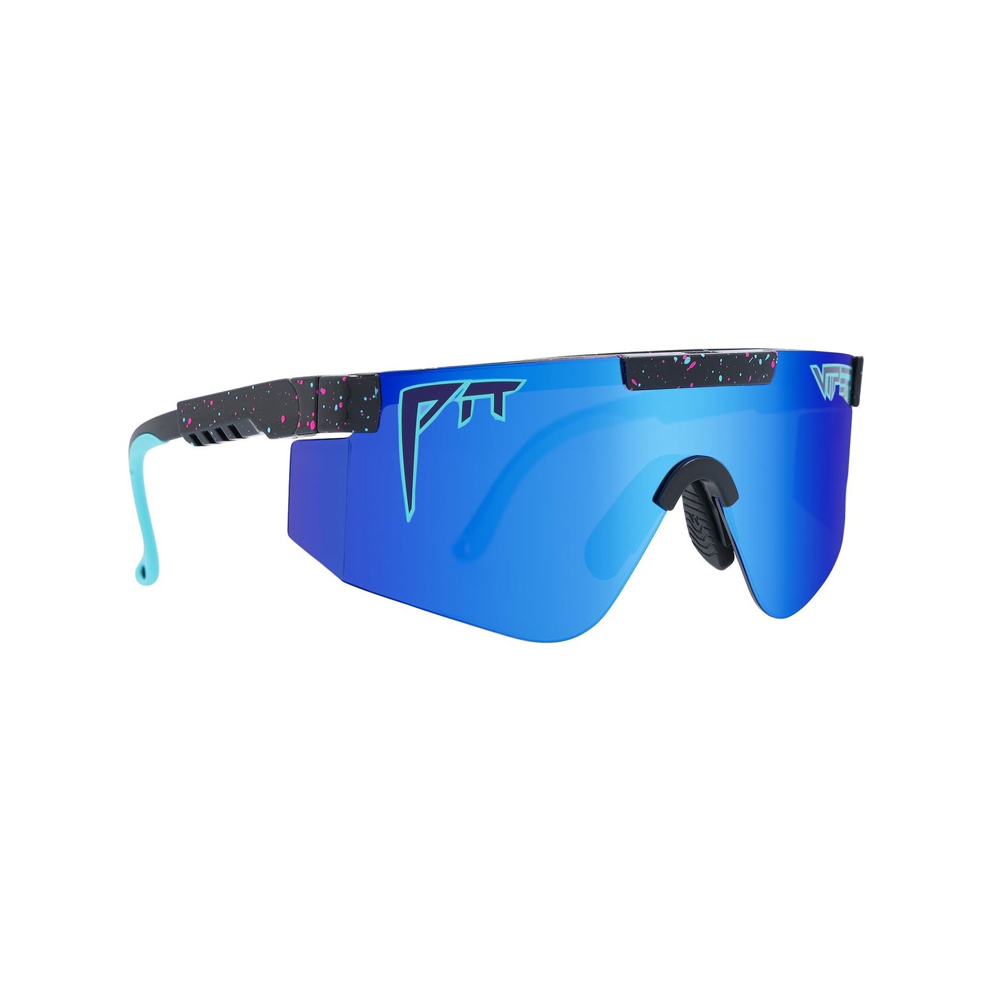 Pit Viper 2000s Sunglasses - The Hail Sagan - Black - Mirror Non-Polarized Z87+ Safety Rated Lens