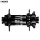 DaBomb UFO 2.0 Hub Set - Front & Rear - F (110x15mm) & R (148x12mm) - Shimano Microspline - 6 Bolt - 32 Hole - J-Bend - Black