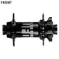 DaBomb UFO 2.0 Hub Set - Front & Rear - F (110x15mm) & R (148x12mm) - Shimano HG Splined - 6 Bolt - 32 Hole - J-Bend - Black