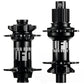 DaBomb UFO 2.0 Hub Set - Front & Rear - F (110x15mm) & R (148x12mm) - Shimano HG Splined - 6 Bolt - 32 Hole - J-Bend - Black