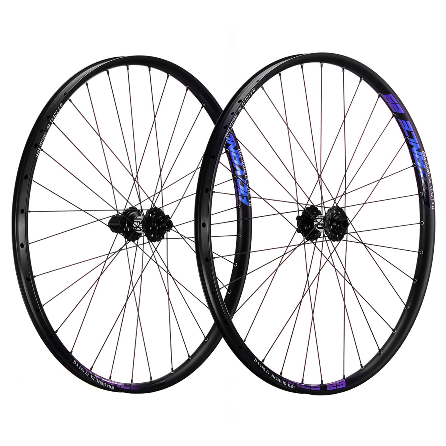 DaBomb Advance Wheelset - Front and Rear - 29 Inch - 15x110mm Boost & 12x148mm Boost - Aluminium - 30 - 6 Bolt - Shimano HG Splined