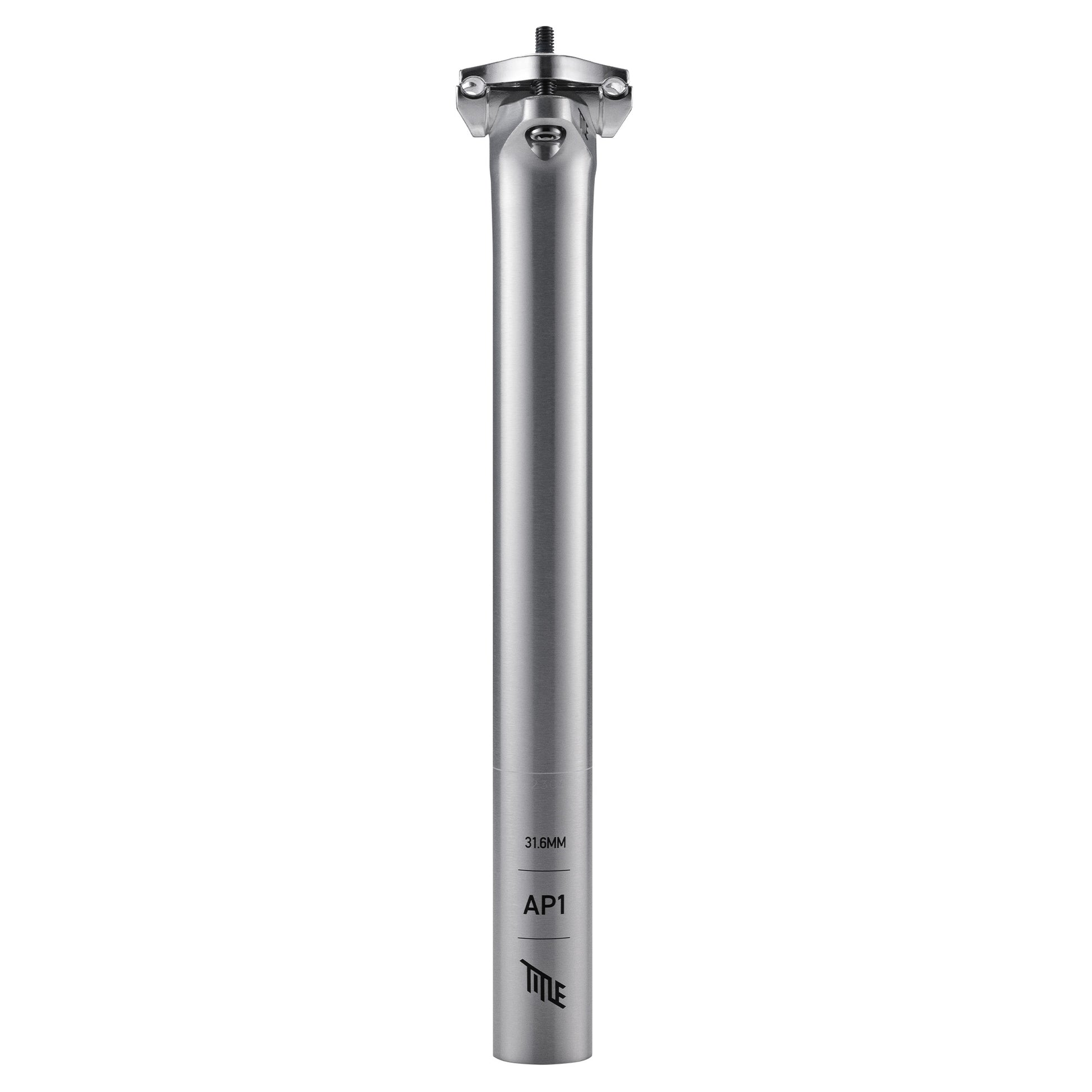 Title AP1 Seatpost - 27.2mm - Chrome - 300mm - Image 1