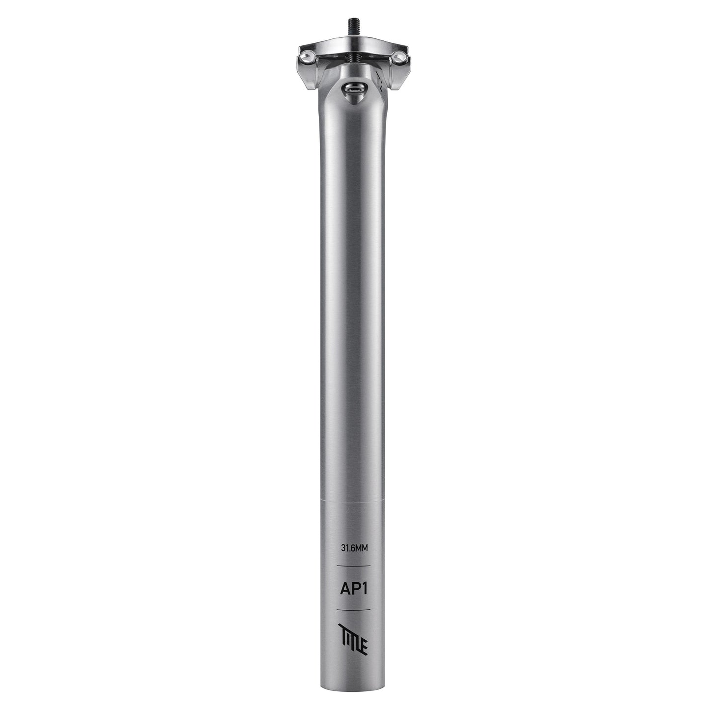 Title AP1 Seatpost - 30.9mm - Chrome - 300mm - Image 1