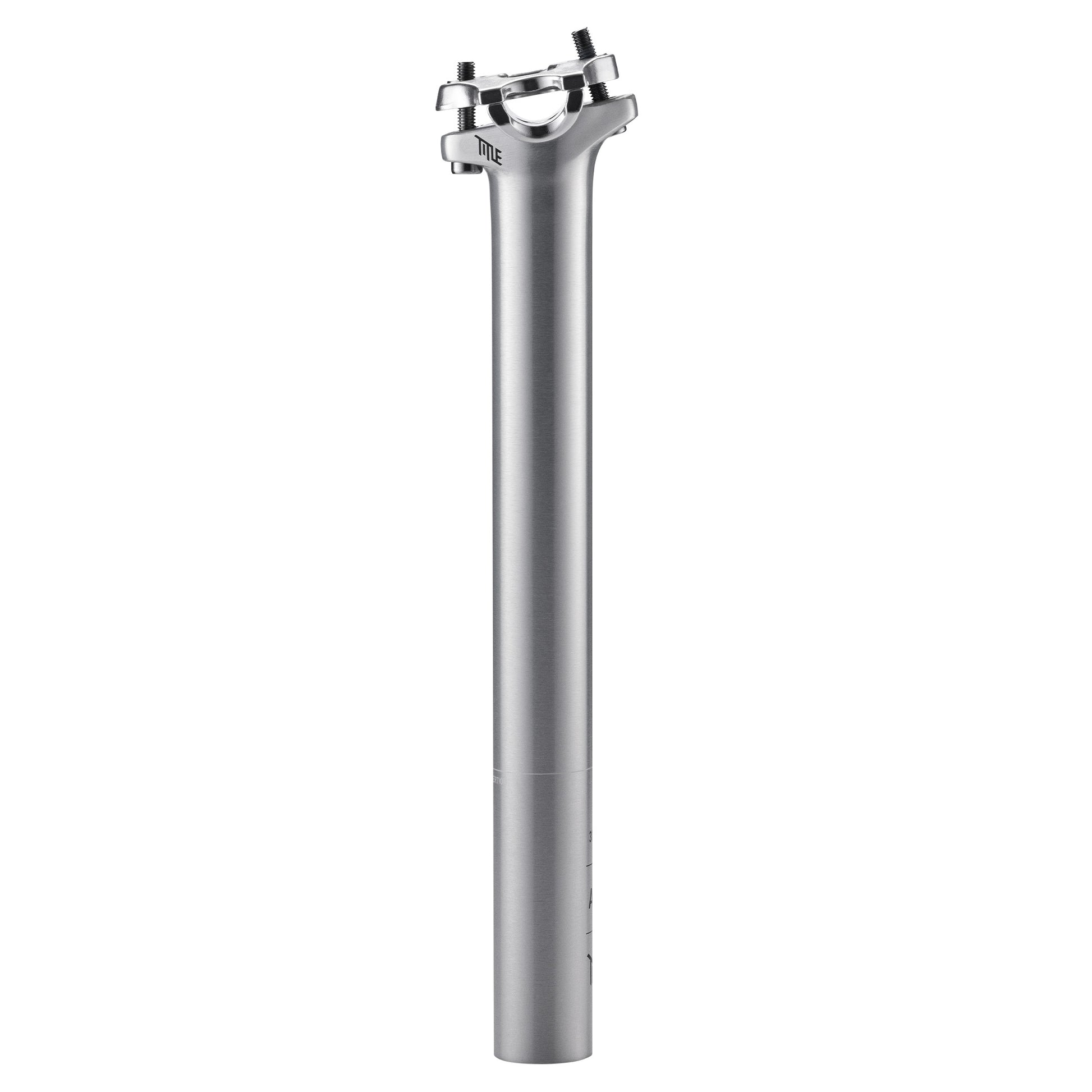 Title AP1 Seatpost - 30.9mm - Chrome - 300mm - Image 2