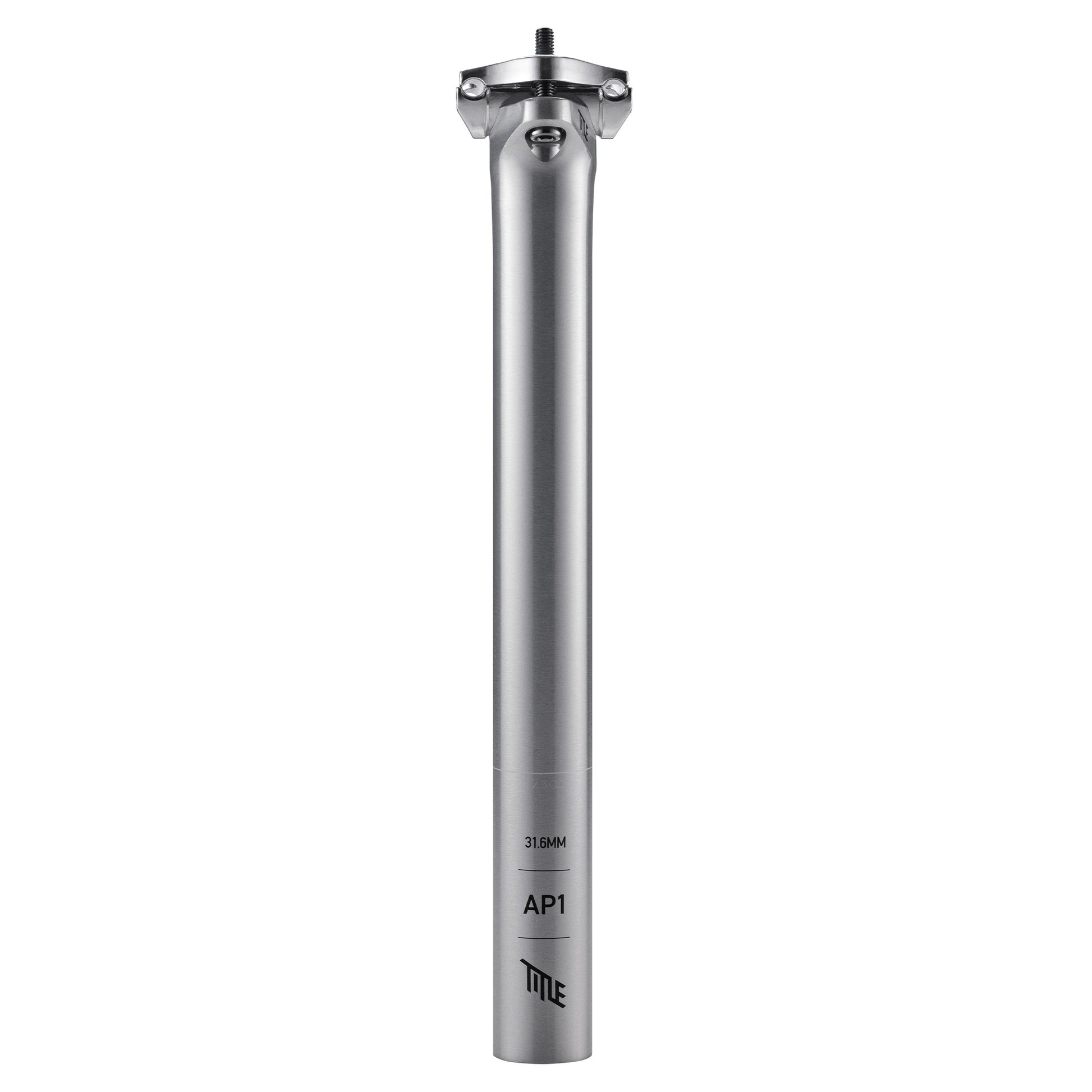 Title AP1 Seatpost - 31.6mm - Chrome - 300mm - Image 1