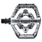 Title Connect Clipless Pedals - Chrome - Image 1