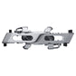 Title Connect Clipless Pedals - Chrome - Image 3