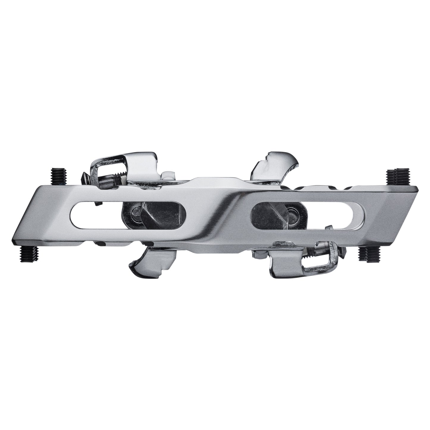 Title Connect Clipless Pedals - Chrome - Image 3