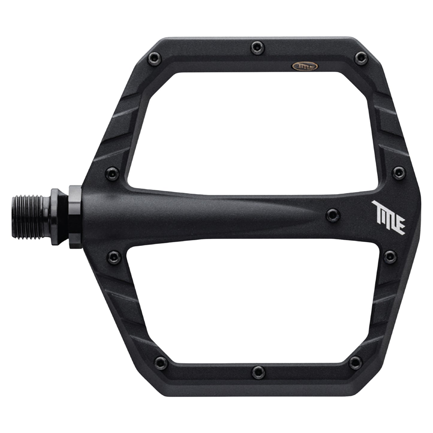 Title Connect Flat Pedals - Standard - Black - Image 1