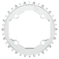 Title CR1 104BCD Chainring - Four Bolt - 104 BCD - Standard Crank Chainline - Round - 36T - 9-12 Speed - Alloy - Chrome - Image 1