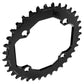Title CR1 104BCD T-Type Chainring - Four Bolt - 104 BCD - Standard Crank Chainline - Round - 36T - 12 Speed - Alloy - Black - Image 2
