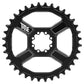 Title CR1 8 Bolt T-Type Chainring - Direct Mount - SRAM - 3mm Boost - Round - 36T - 12 Speed - Alloy - Black - Image 1