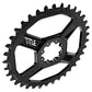 Title CR1 8 Bolt T-Type Chainring - Direct Mount - SRAM - 3mm Boost - Round - 36T - 12 Speed - Alloy - Black - Image 2
