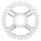 Title CR1 8 Bolt T-Type Chainring - Direct Mount - SRAM - 3mm Boost - Round - 36T - 12 Speed - Alloy - Chrome - Image 1