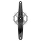 Title CR1 Crankset - 68-73mm and BB86-92 - 28.99mm DUB - SRAM Direct Mount - 165mm - Black - Spindle - 136mm For Dub BB (Enduro / Boost) - Image 1