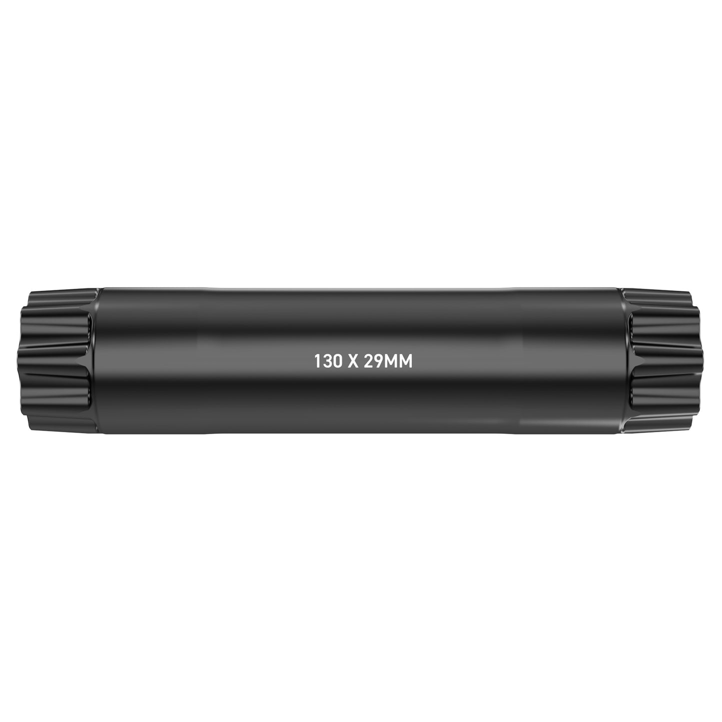 Title CR1 Spindle - Spindle - Black - 130mm For Dub BB (DJ / Non Boost) - Image 1