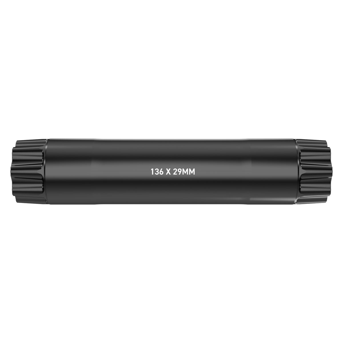 Title CR1 Spindle - Spindle - Black - 136mm For Dub BB (Enduro / Boost) - Image 2