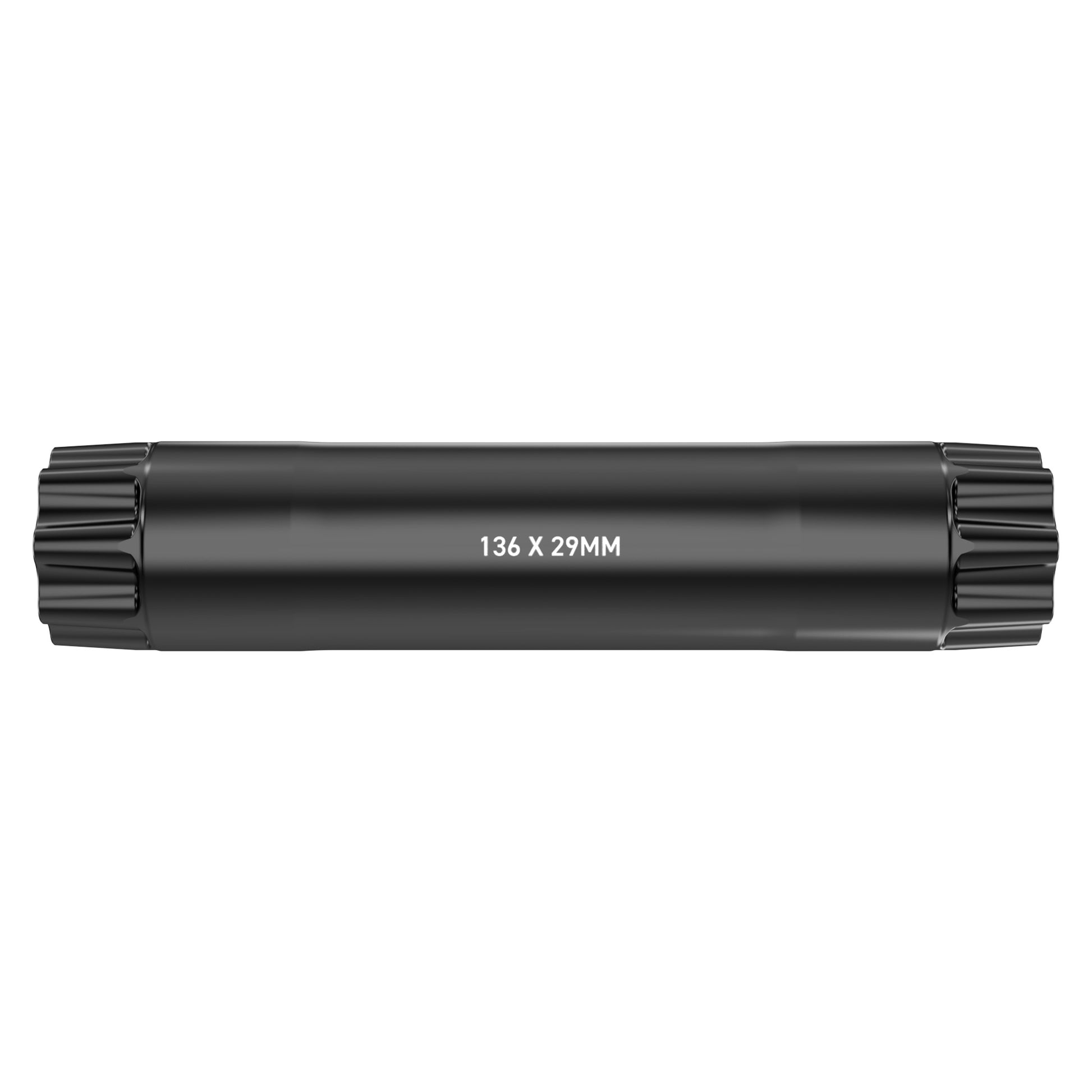 Title CR1 Spindle - Spindle - Black - 136mm For Dub BB (Enduro / Boost) - Image 2
