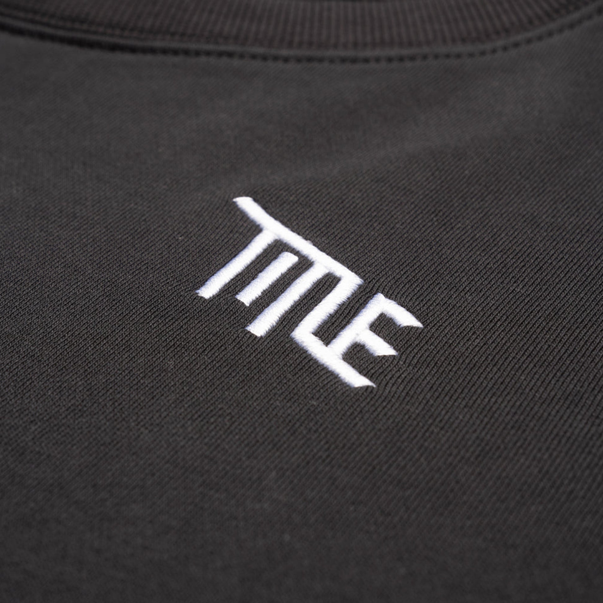 Title Crewneck Sweater - XL - Black - Image 2