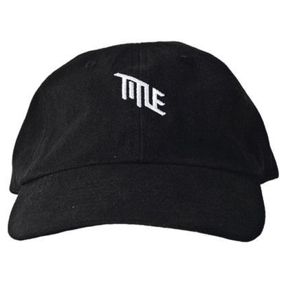 Title Dad Hat - One Size - Black - Image 1