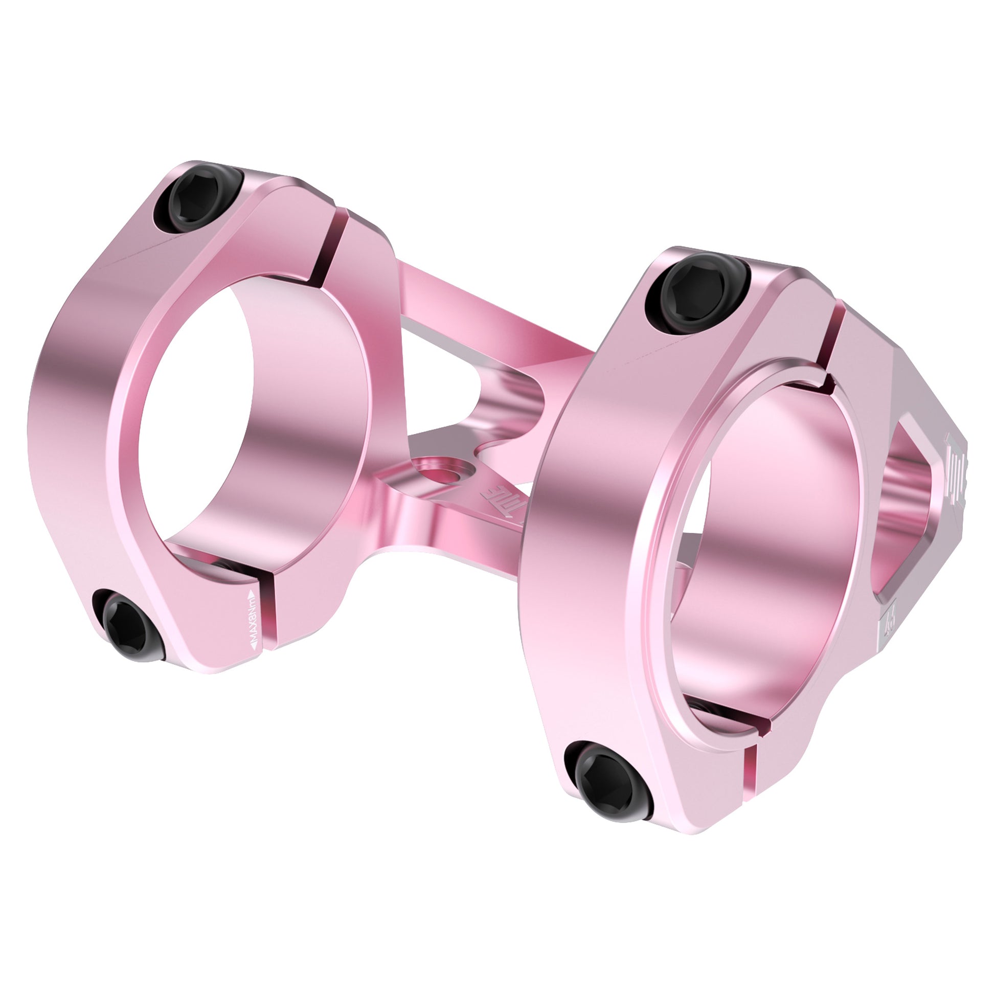 Title DM1 Stem - 1 1/8th Inch Steerer - 35mm - 46mm - 0 Degree - Pink - Image 3
