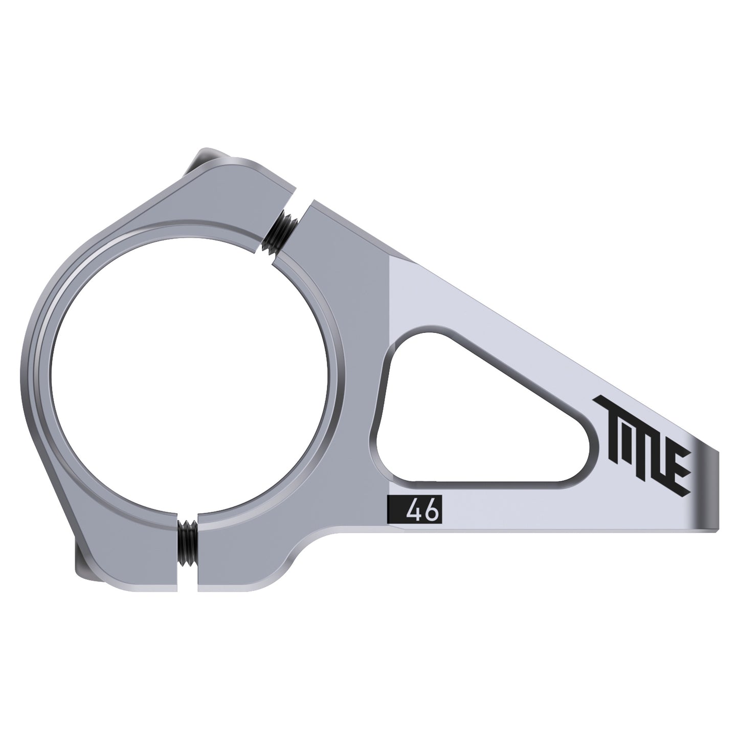 Title DM1 Stem - Direct Mount Steerer - 35mm - 46mm - 0 Degree - Grey - Image 1