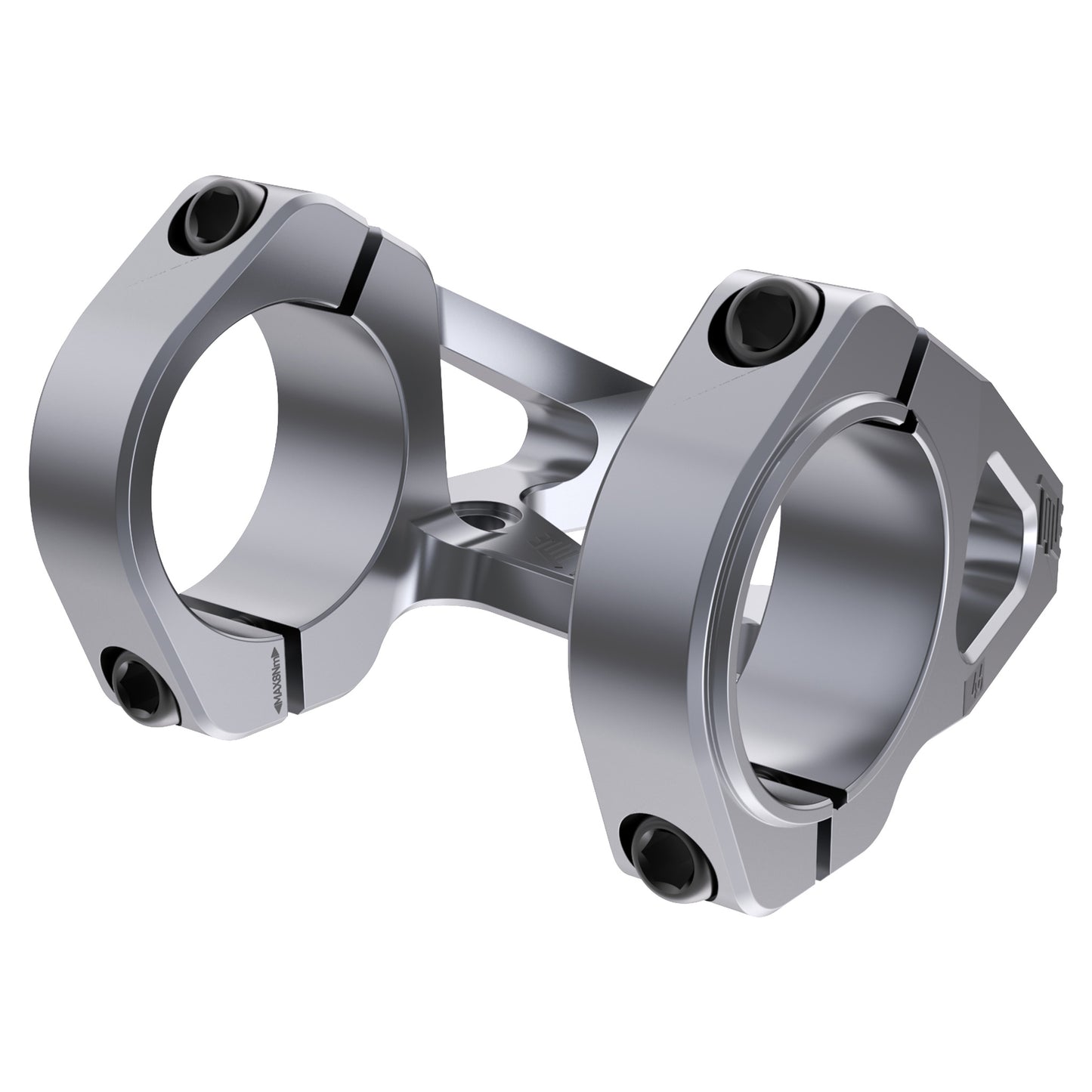 Title DM1 Stem - Direct Mount Steerer - 35mm - 46mm - 0 Degree - Grey - Image 3