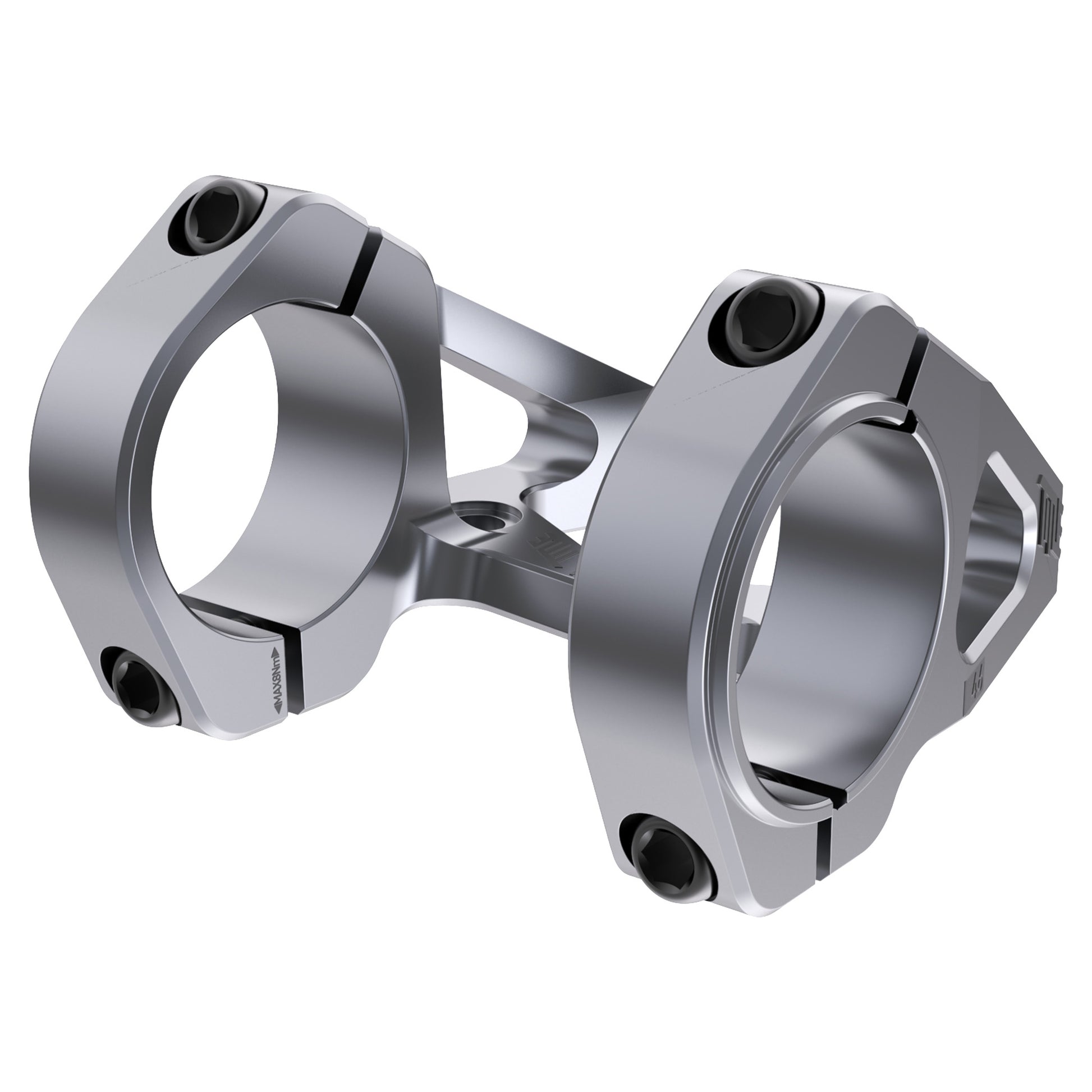 Title DM1 Stem - Direct Mount Steerer - 35mm - 46mm - 0 Degree - Grey - Image 3