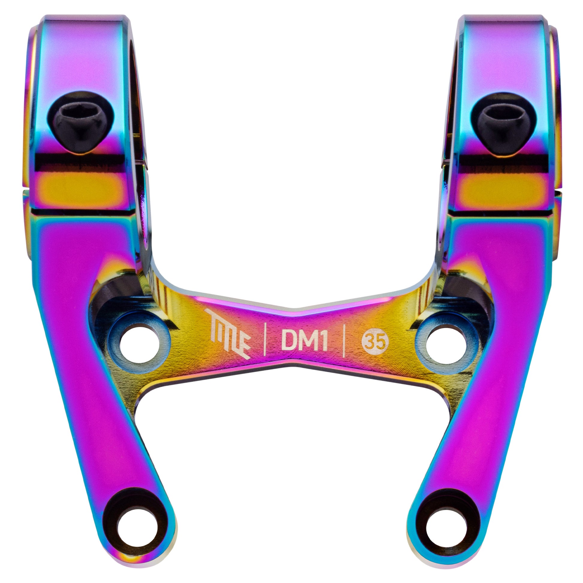 Title DM1 Stem - Direct Mount Steerer - 35mm - 46mm - 0 Degree - Oil Slick - Image 3
